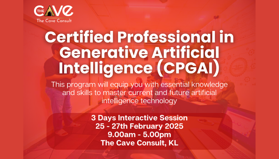 Certified Professional in Generative Artificial Intelligence (CPGAI)